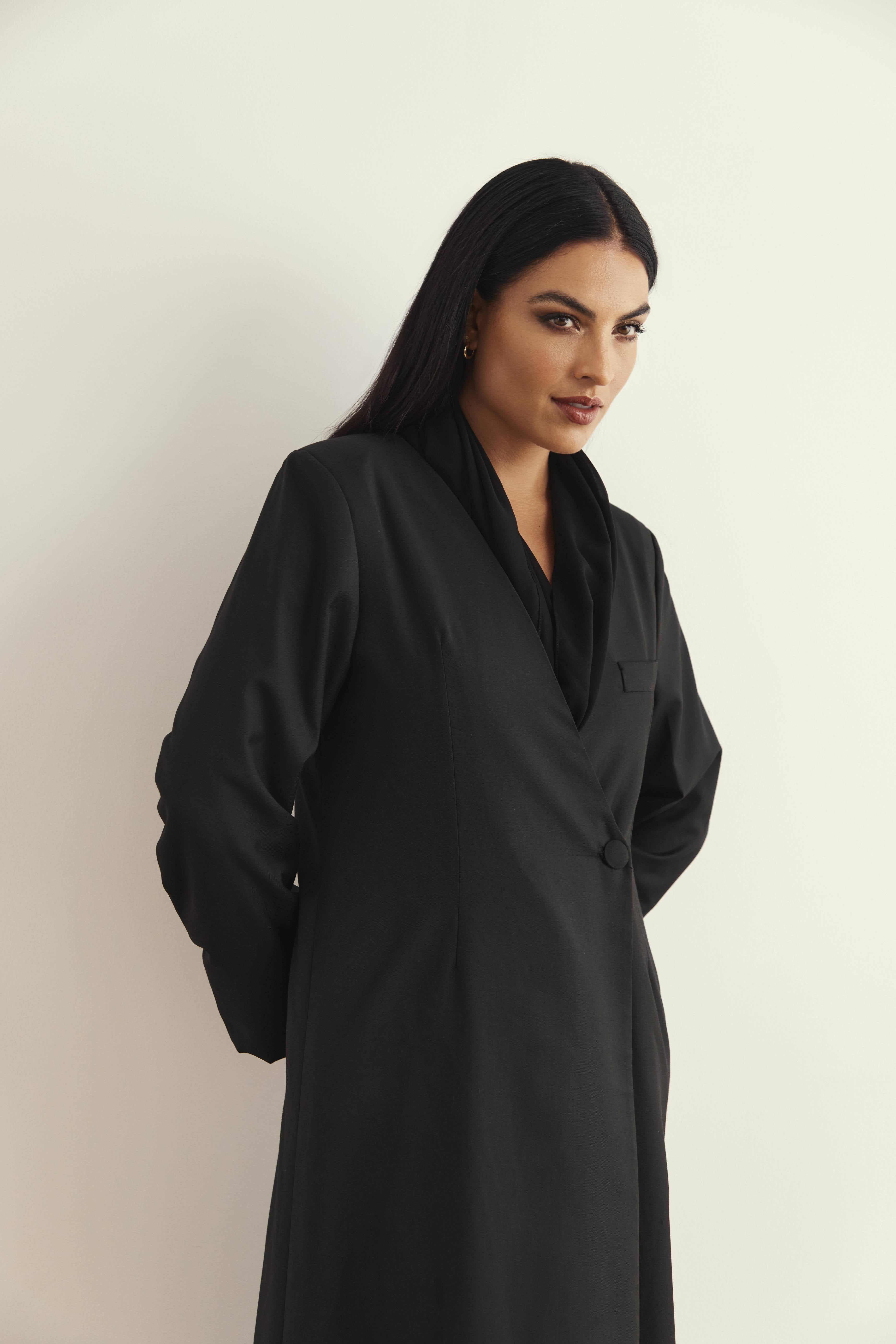 Noor in Black
