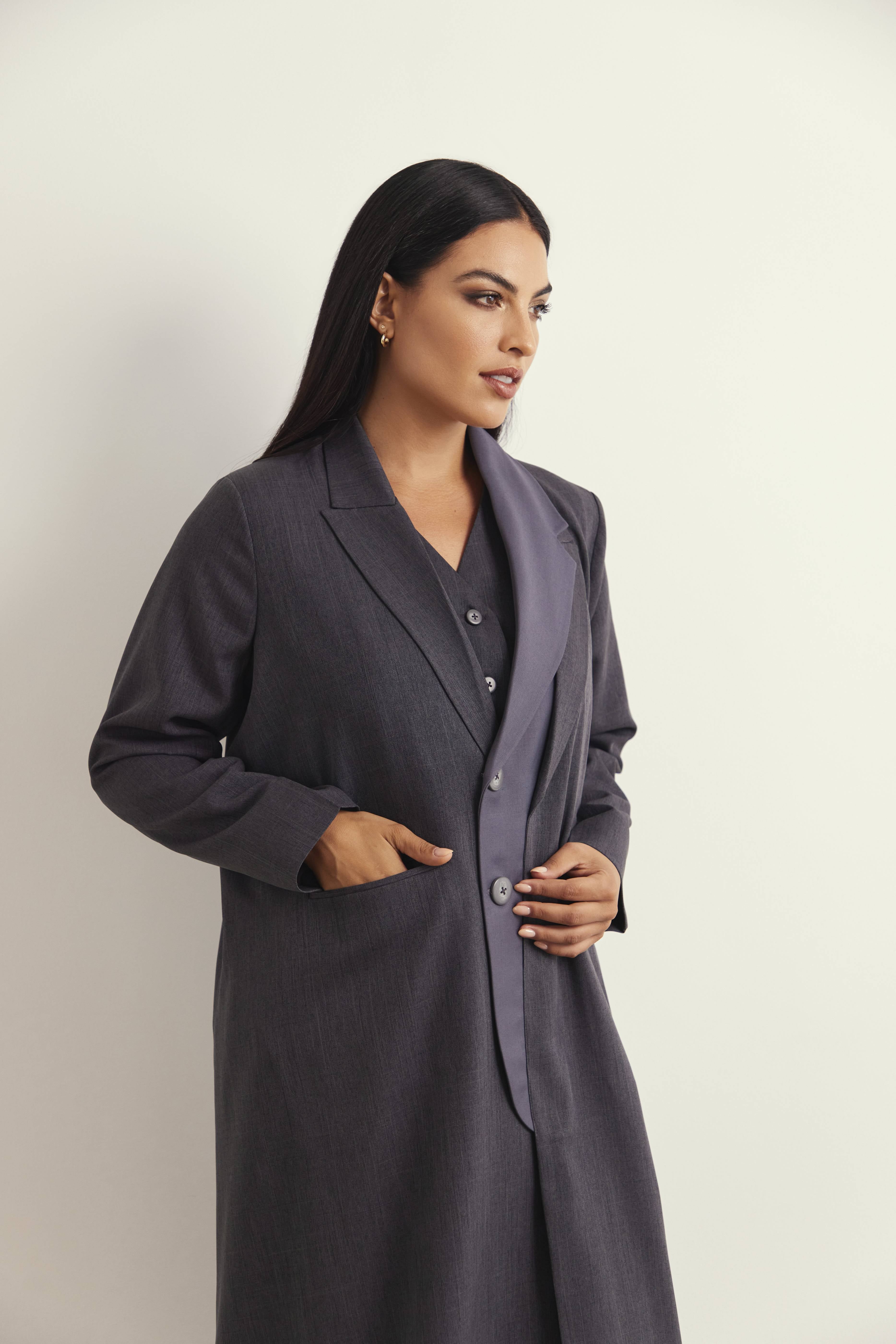 Sophia in Grey