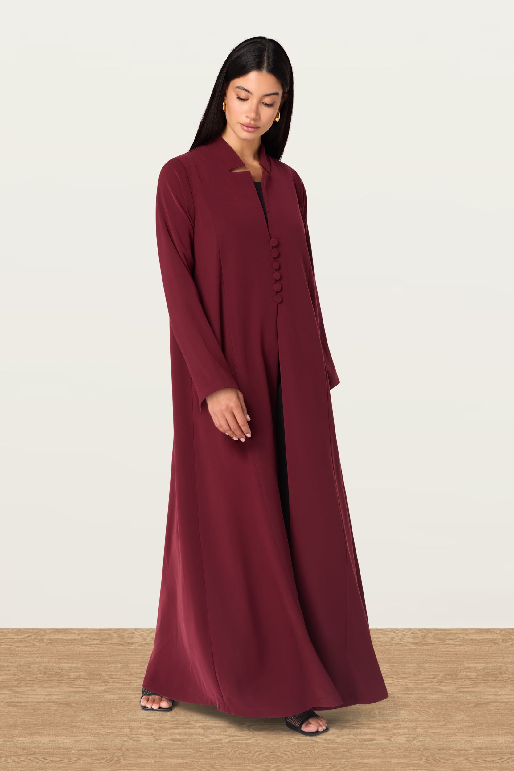 Fatma in Maroon