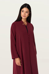 Fatma in Maroon
