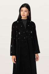 Velvet stars in Black