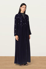 Velvet stars in Navy