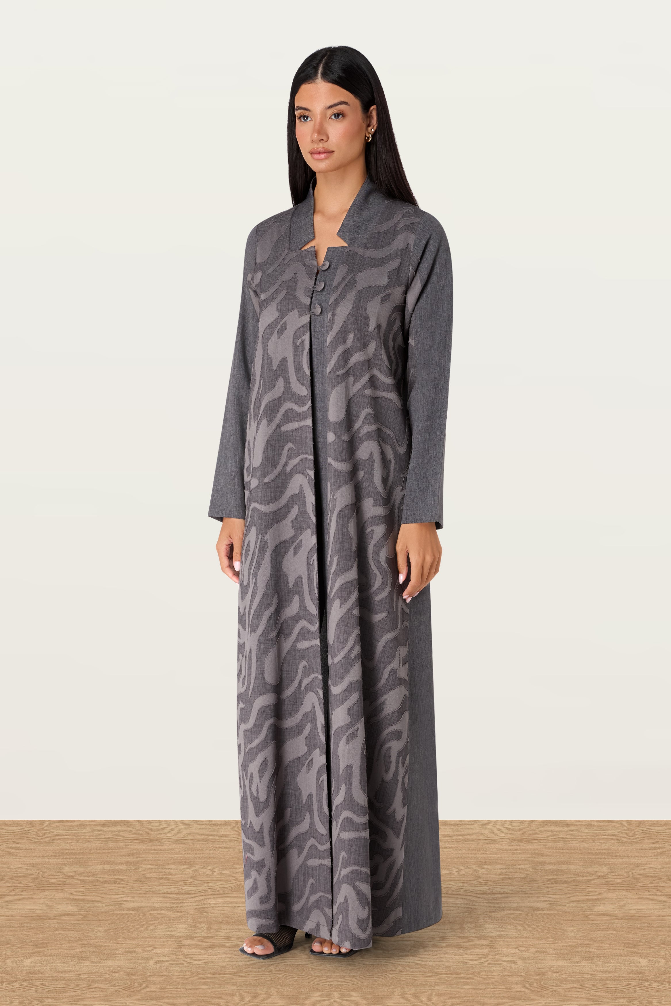 Hamda in Grey