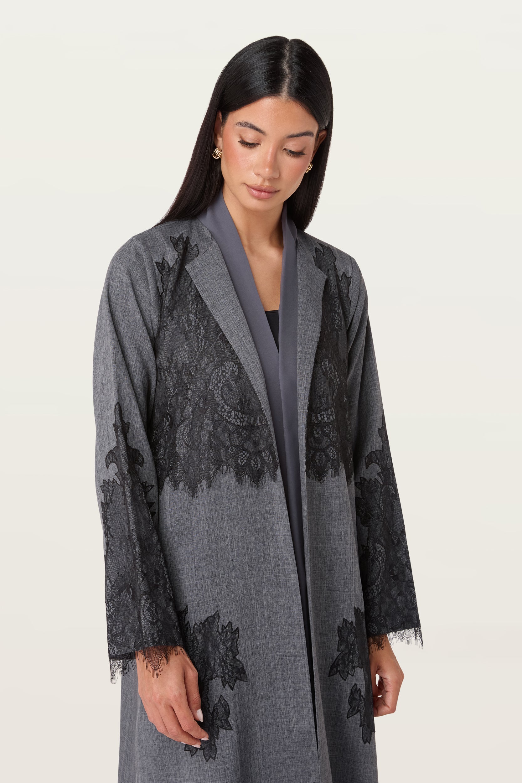 Ghazal in Dark Grey