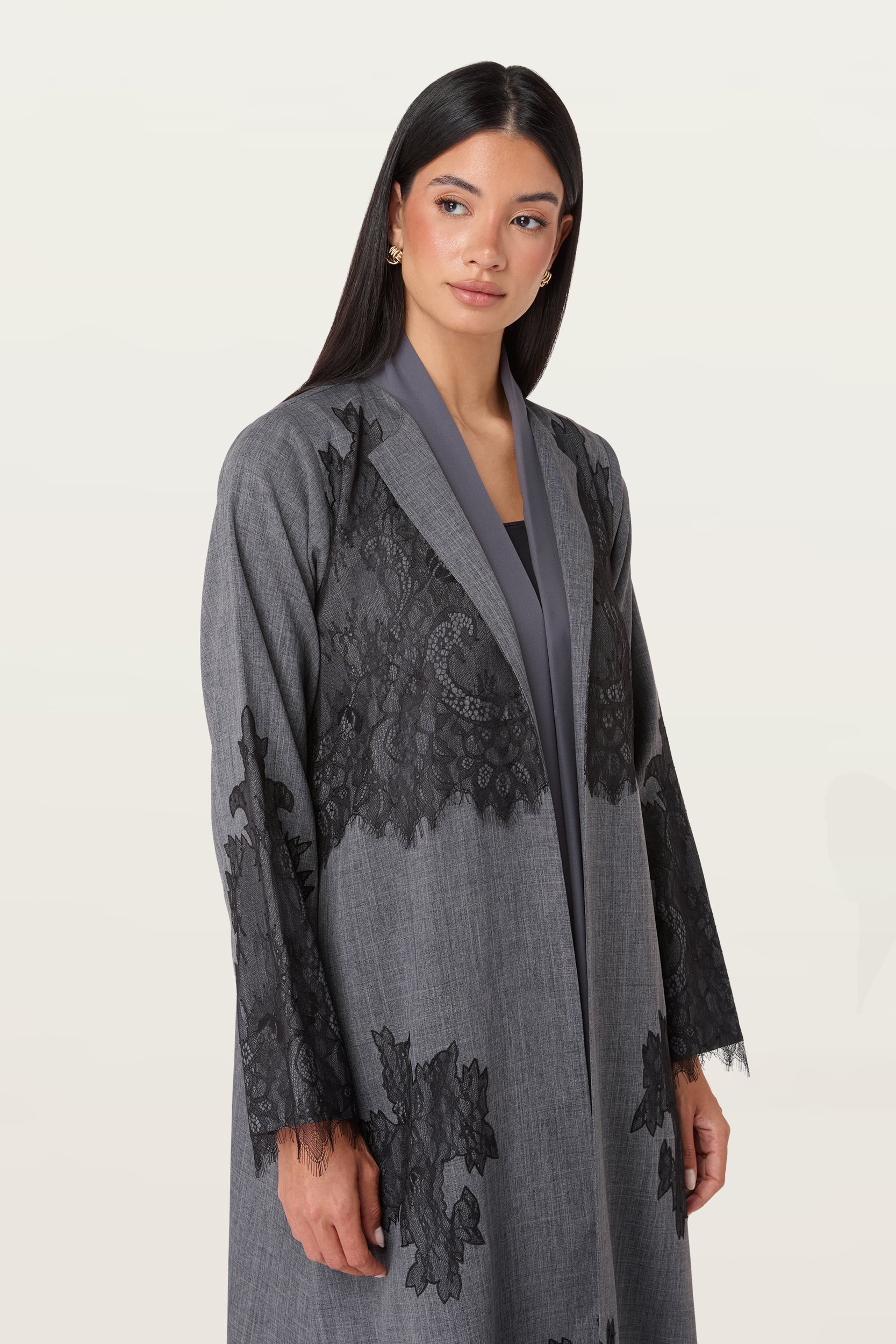 Ghazal in Dark Grey