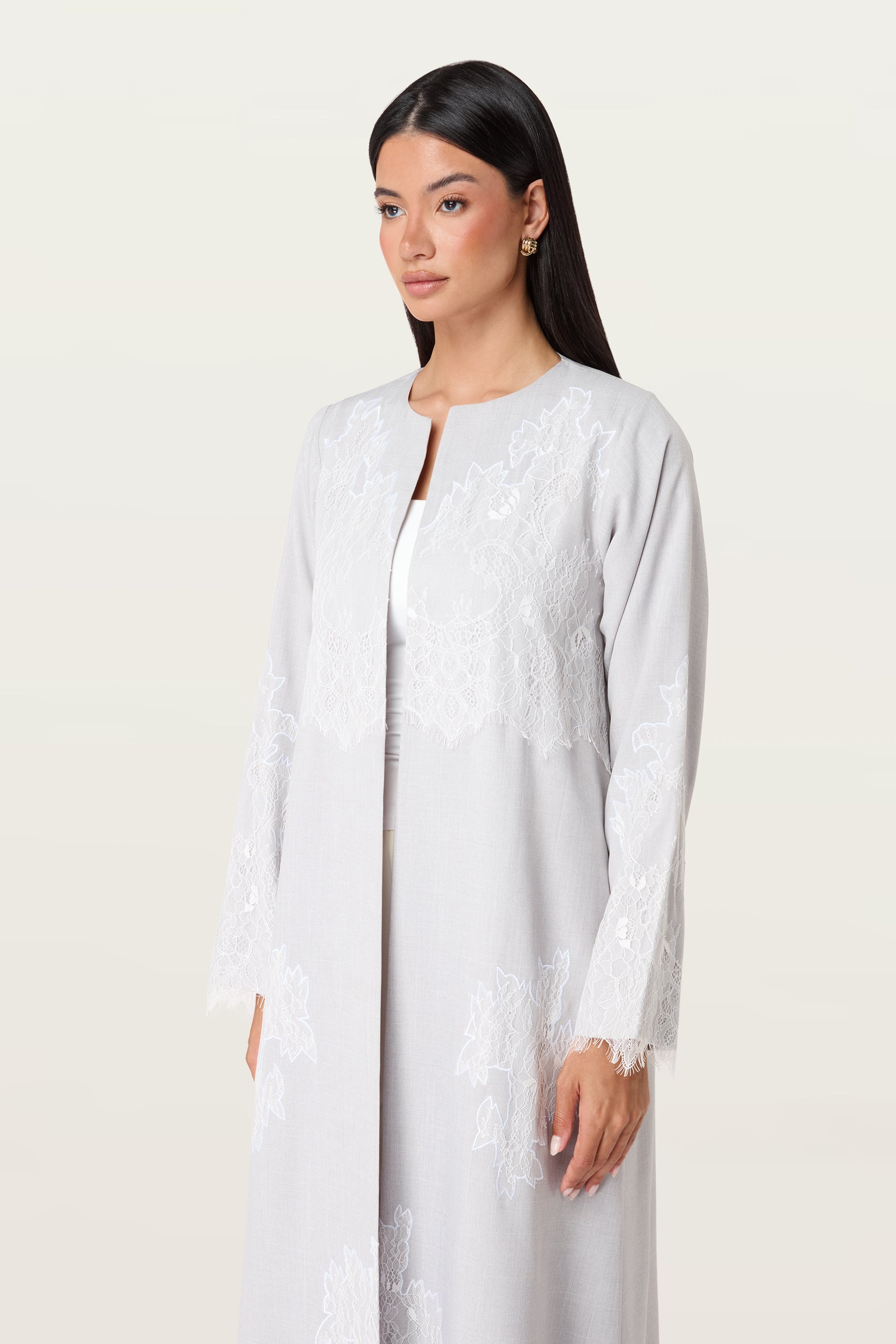 Ghazal in Light Grey
