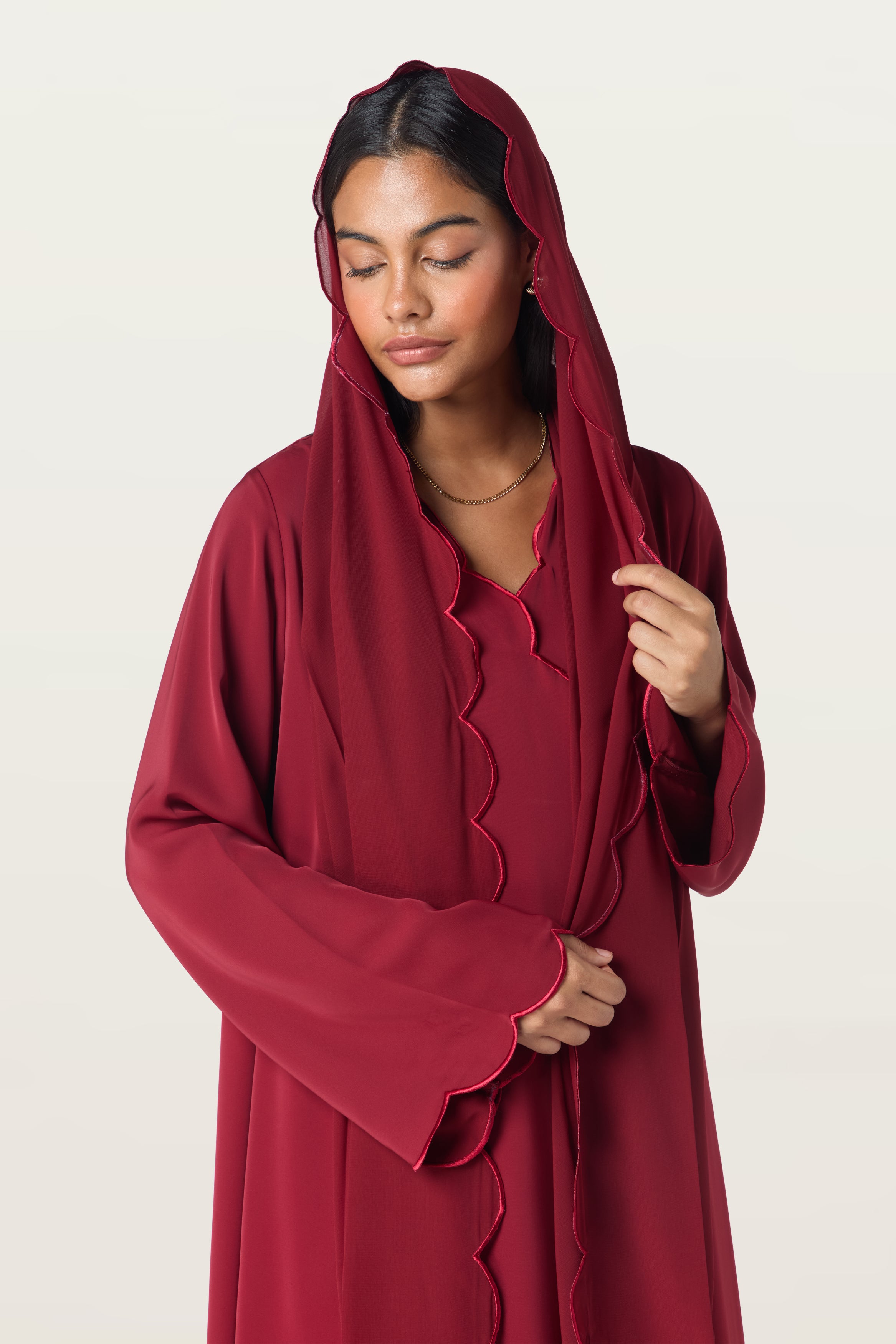 Layla in Maroon